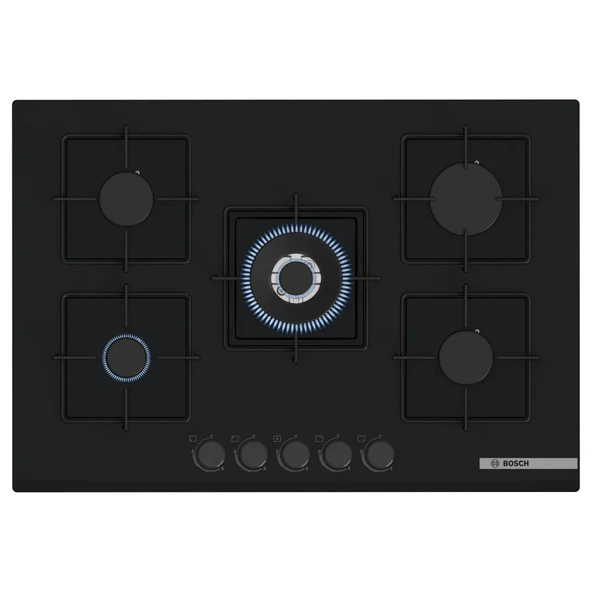 Bosch PNQ7B6P30O Serie 4 5 Gözü Gazlı Ankastre Ocak ürün görseli 1