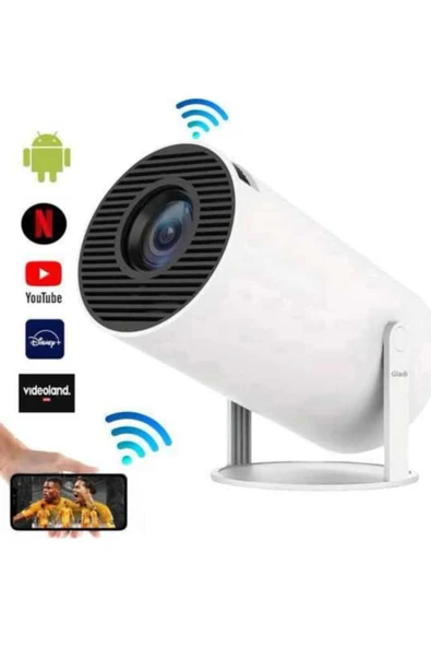 SAYARMARKT iOS Android Uyumlu Sinema Projektör - Resim 2