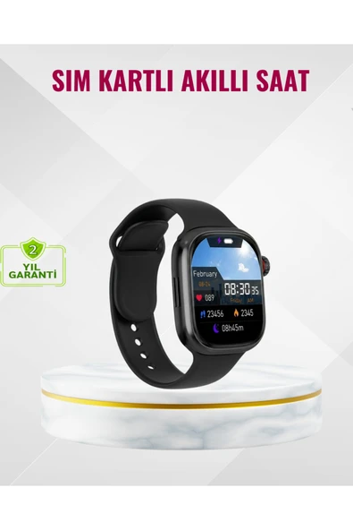 SAYARMARKT Uyku Takipli GPS’li SIM Kart Destekli Akıllı Saat ürün görseli 1