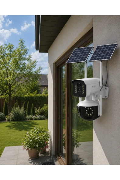 SAYARMARKT Güneş Enerjili Yayla Kamerası 4G SIM Kartlı 9MP Solar Güvenlik Kamerası 2 Yıl Garantili ürün görseli 1