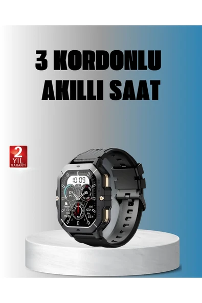 SAYARMARKT Kablosuz Şarjlı Akıllı Saat Ultra İnce Tasarım ürün görseli 1
