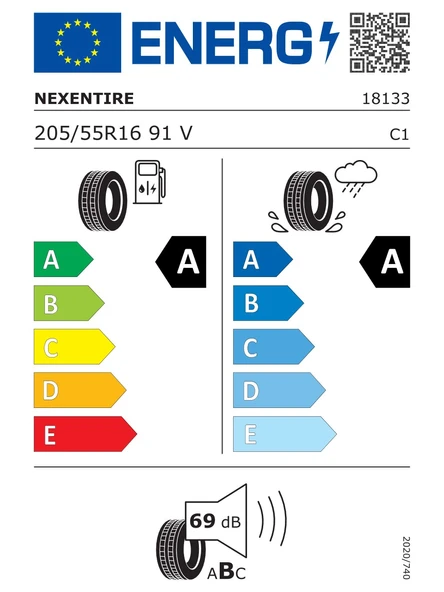 NEXEN N'BLUE S A-A 205/55R16 91V Yaz Lastiği - 2026 ürün görseli 1