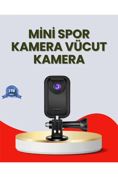 SAYARMARKT Günlük Kullanıma Uygun Mini Video Kamera Vlog Çekimleri İçin ürün görseli 1