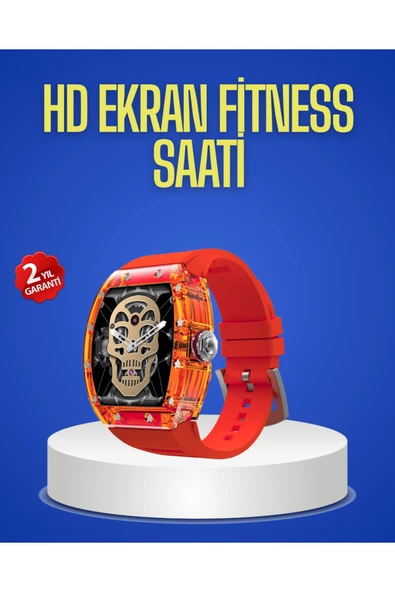 SAYARMARKT Şeffaf Tasarımlı Akıllı Saat Dokunmatik Ekranlı ürün görseli 1