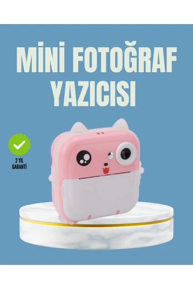 SAYARMARKT Anında Baskı ve Yüksek Çözünürlüklü Çift Lensli Fotoğraf Makinesi ürün görseli 1
