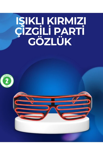 SAYARMARKT MLLZNGZR Parti ve Festival Aksesuarı LED (192424) Işıklı Gözlük ürün görseli 1