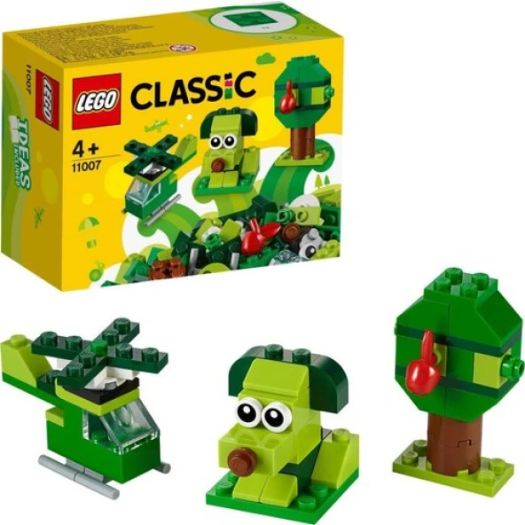 LEGO Classic 11007 Creative Green Bricks ürün görseli 1