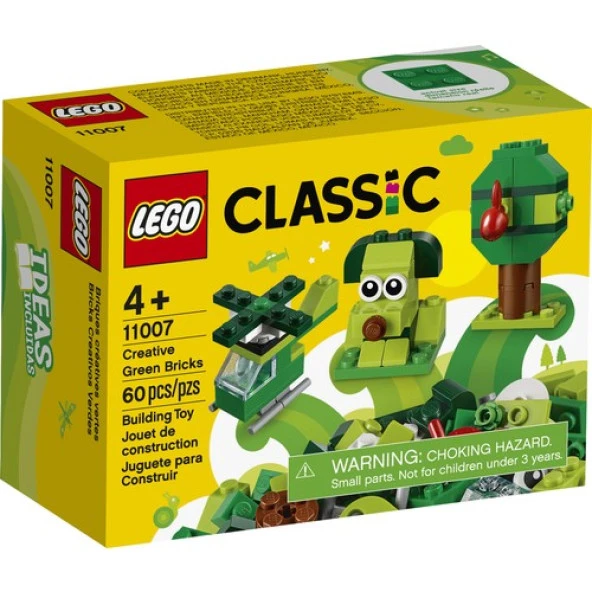LEGO Classic 11007 Creative Green Bricks - Resim 2