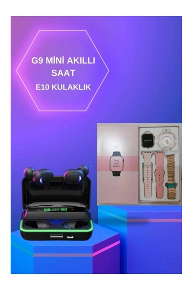 SAYARMARKT Kadınlara Özel Bileklik Hediyeli Akıllı Saat ve Dijital Göstergeli ANC Özellikli Bluetooth Kulaklık ürün görseli 1