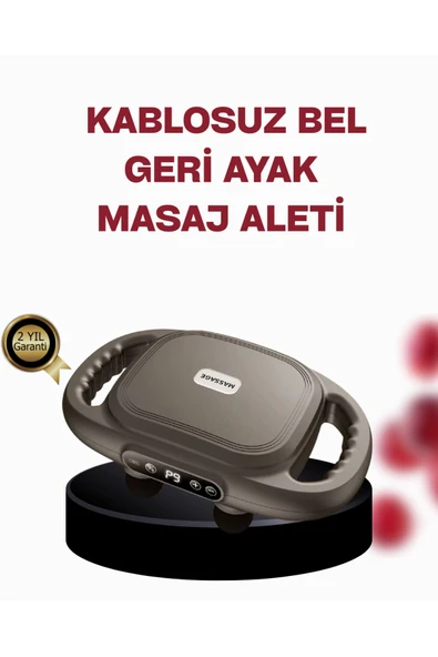 SAYARMARKT Geliştirilmiş 6 Başlıklı Şarjlı Masaj Aleti 2000 mAh Derin Doku Masajı ürün görseli 1
