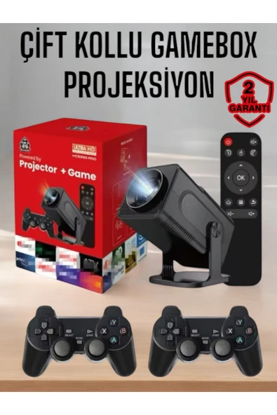 SAYARMARKT Android Projeksiyon ve Çift Kollu Game Box ürün görseli 1