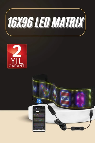 SAYARMARKT Kompakt Cama Yapışan LED Panel - Resim 4