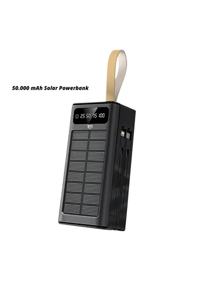 SAYARMARKT 50.000 Powerbank güneş enerjili ürün görseli 1