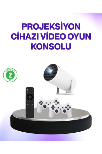 SAYARMARKT 2.4G Kablosuz Destekli Oyun ve Film Projeksiyonu Ev Kullanımı İçin ürün görseli 1