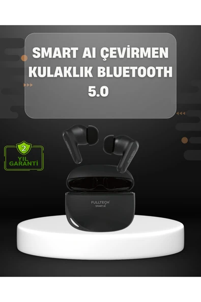 SAYARMARKT Yapay Zeka Destekli Bluetooth Kulaklık Anlık Çeviri ve Gürültü Engelleme ürün görseli 1