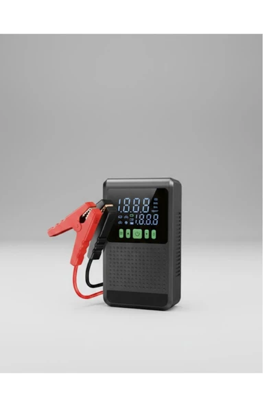 SAYARMARKT 4’ü 1 Arada Jump Starter Hava Kompresörü Powerbank ve LED Fener ürün görseli 1