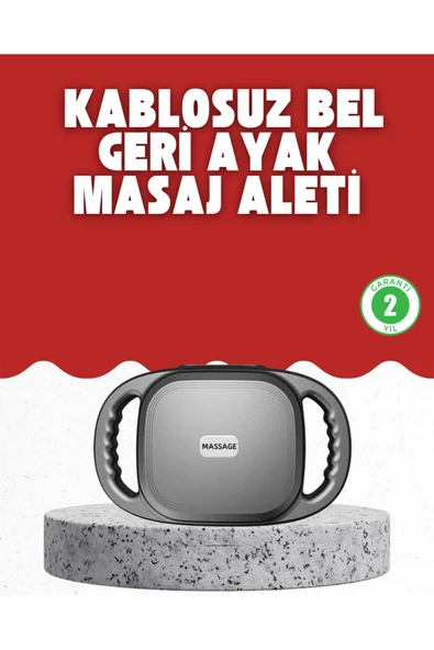 SAYARMARKT Fonksiyonlu Şarjlı Masaj Aleti 6 Başlık 2000 mAh Ergonomik Gövde ürün görseli 1