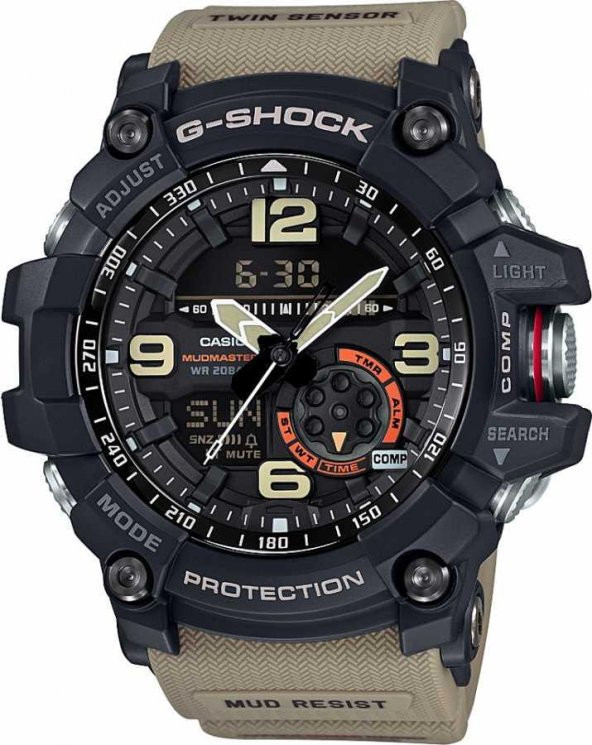 GG-1000-1A5DR Casio G-Shock Mudmaster Erkek Kol Saati ürün görseli 1