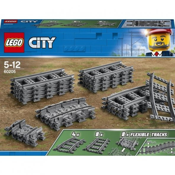 Lego City 60205 Tracks - Resim 3