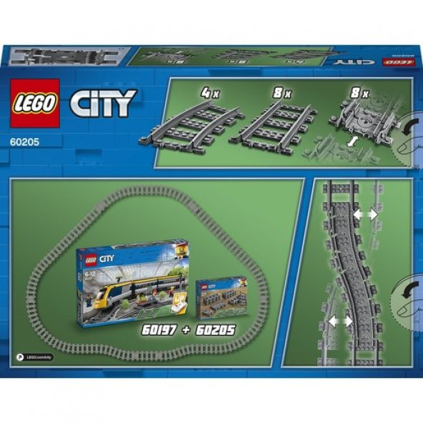Lego City 60205 Tracks - Resim 4