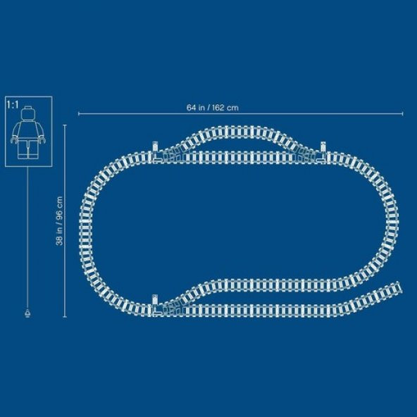 Lego City 60205 Tracks - Resim 5