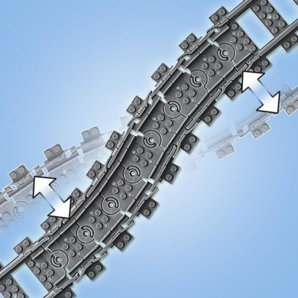 Lego City 60205 Tracks - Resim 8