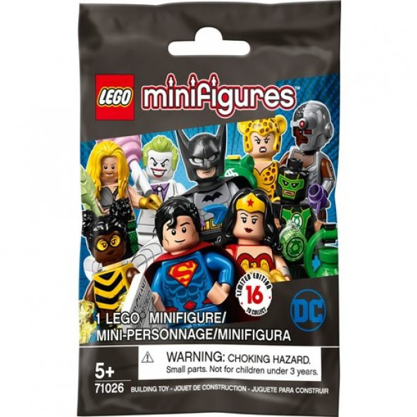 LEGO Minifigures 71026 DC Super Heroes Series: Gizemli Paket ürün görseli 1