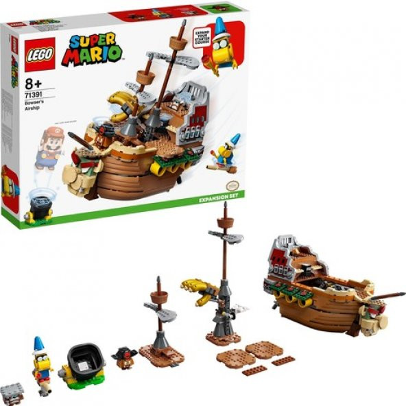 Lego Super Mario 71391 Bowsers Airship ürün görseli 1