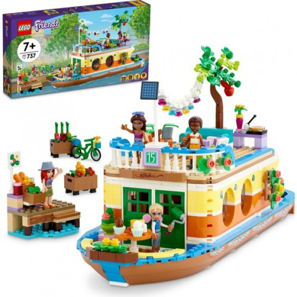 LEGO Friends 41702 Canal Houseboat ürün görseli 1