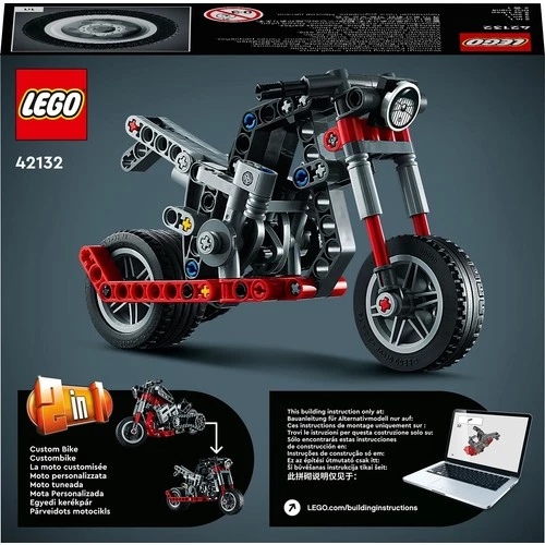 LEGO Technic 42132 Chopper - Resim 7