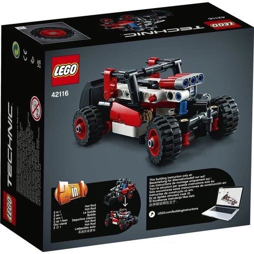 Lego Technic 42116 Skid Steer Loader - Resim 4