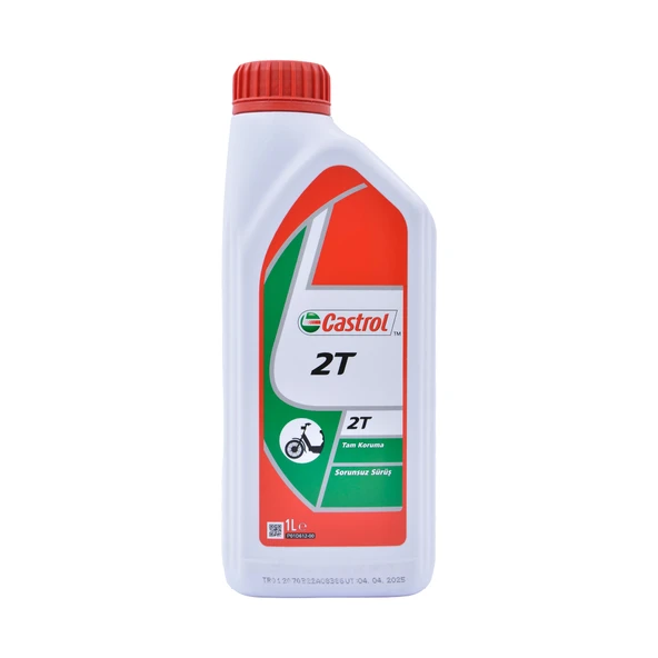 Castrol 2T 1 lt Motosiklet Yağı ürün görseli 1