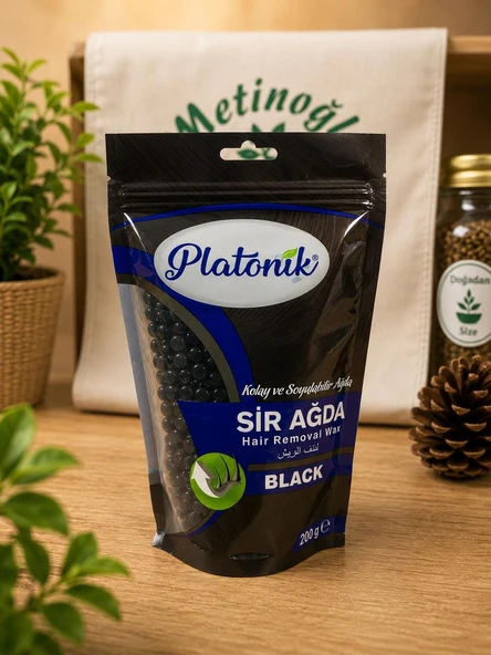 Platonik Boncuk Ağda Black 200 Gr ürün görseli 1