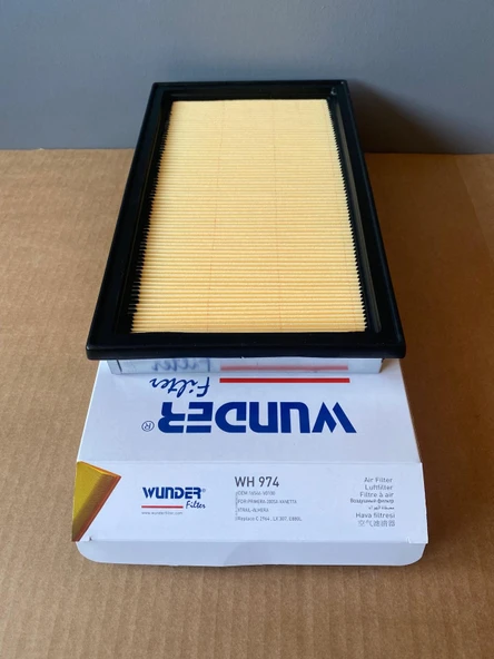 Wunder Wh974 Hava Filtresi Nissan Primera Almera 1996-2007 / Vanetta 1996-2001 / Legacy 1991-1998 / Forester 1998-2007 165463j400 ürün görseli 1