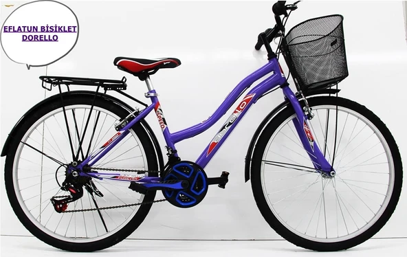 Dorello 2650 Model 26 Jant Bisiklet Şehir Bisikleti  Dorello Bisiklet  Camurluklu Sepetli Bisiklet ürün görseli 1