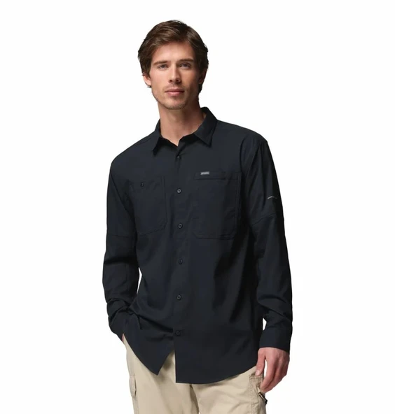 Columbia Men's Silver Ridge Utility II Long Sleeve Shirt Erkek Uzun Kollu Gömlek AM3495 ürün görseli 1