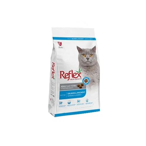 Reflex Somonlu ve Hamsili 2 kg Yetişkin Kedi Maması ürün görseli 1