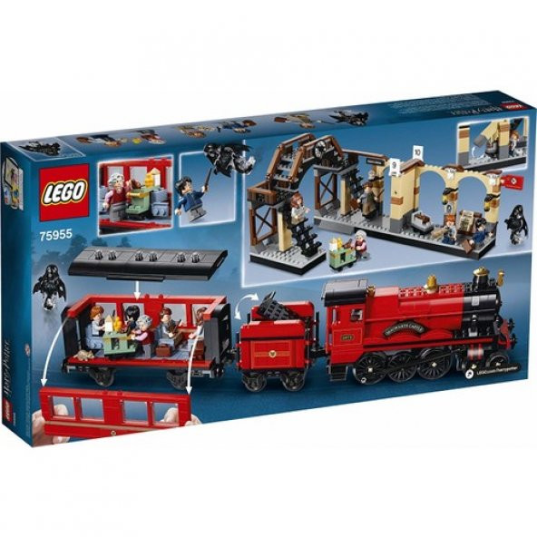 Lego Harry Potter 75955 Hogwarts Express - Resim 3