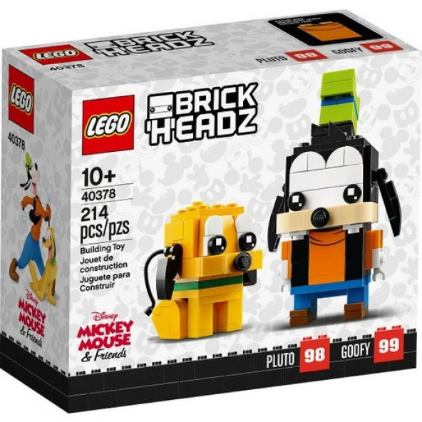 LEGO BrickHeadz 40378 Goofy and Pluto - Resim 2