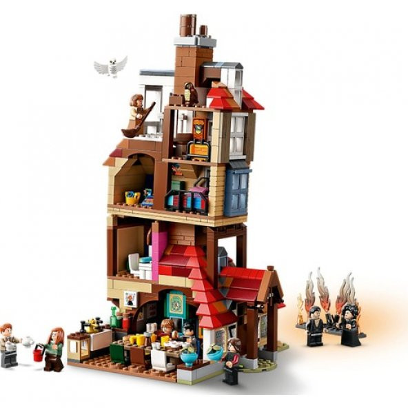 Lego Harry Potter 75980 Attack On The Burrow - Resim 5