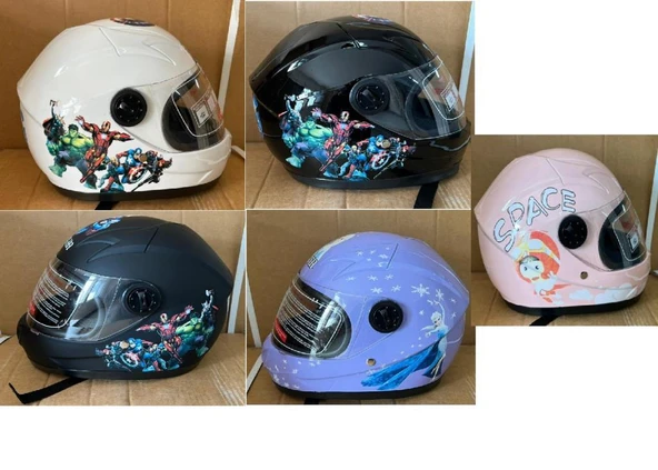 Kask Çocuk Model Full face ürün görseli 1