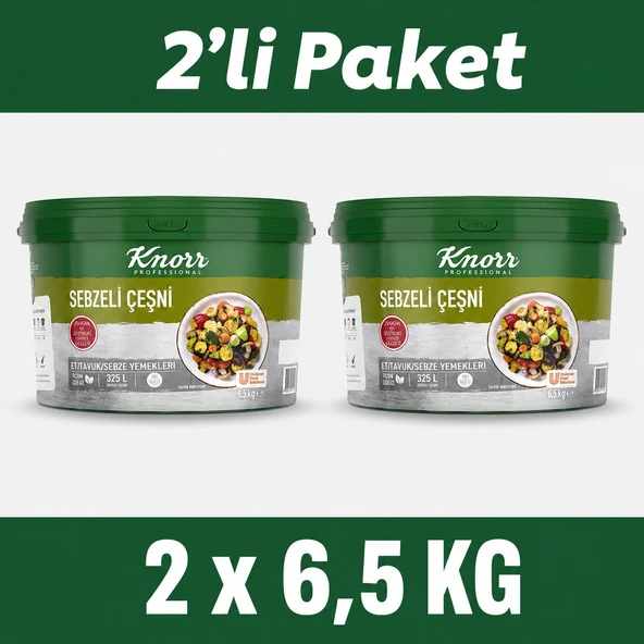 Knorr Sebzeli Çeşni 6,5 Kg x 2 Adet - Profesyonel Sebze Çeşnisi ürün görseli 1