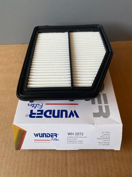 Wunder Wh2072 Hava Filtresi Honda Civic 1.6 1.8 2012-- 17220r1aa01 17220-r1a-a01 ürün görseli 1