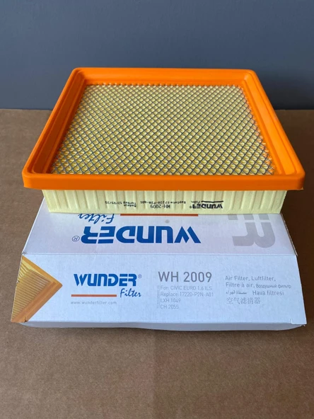 Wunder Wh2009 Hava Filtresi Honda Civic 1996-2000 Cr-v 1997-2001 Üst Kısmı Telli 17220p2na01 17220p2j003 ürün görseli 1