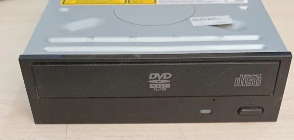 HP DH40N DVD-ROM SUPER MULTI PLAYER 16X SATA SİYAH CD DVD 5.25" inç (2.EL) ürün görseli 1