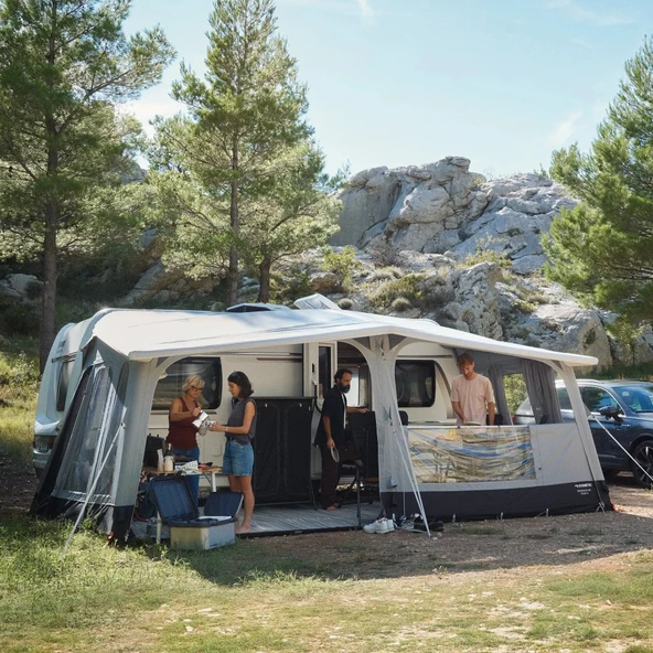 Dometic Residence AIR Tour 15 620cm (990-1015cm) Şişme Tam Kapama Karavan Çadırı ürün görseli 1