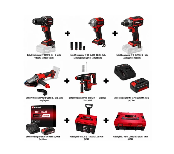 Einhell Professional Makine Seti KPROF SET-008 ürün görseli 1