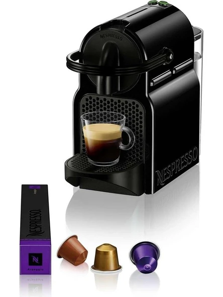 Nespresso Inissia D40 Black Espresso Makinesi ürün görseli 1