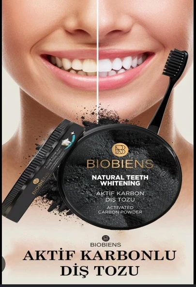 Biobiens Aktif Karbonlu Diş Tozu 60 Gr ürün görseli 1