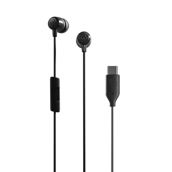 Skullcandy Jib In Ear Mikrofonlu Kablolu USB-C Kulaklık S2JMY-S740 Siyah ürün görseli 1